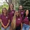 RHA Executive Board 2026 in cherry t-shirts