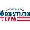 17 September Constitution day logo